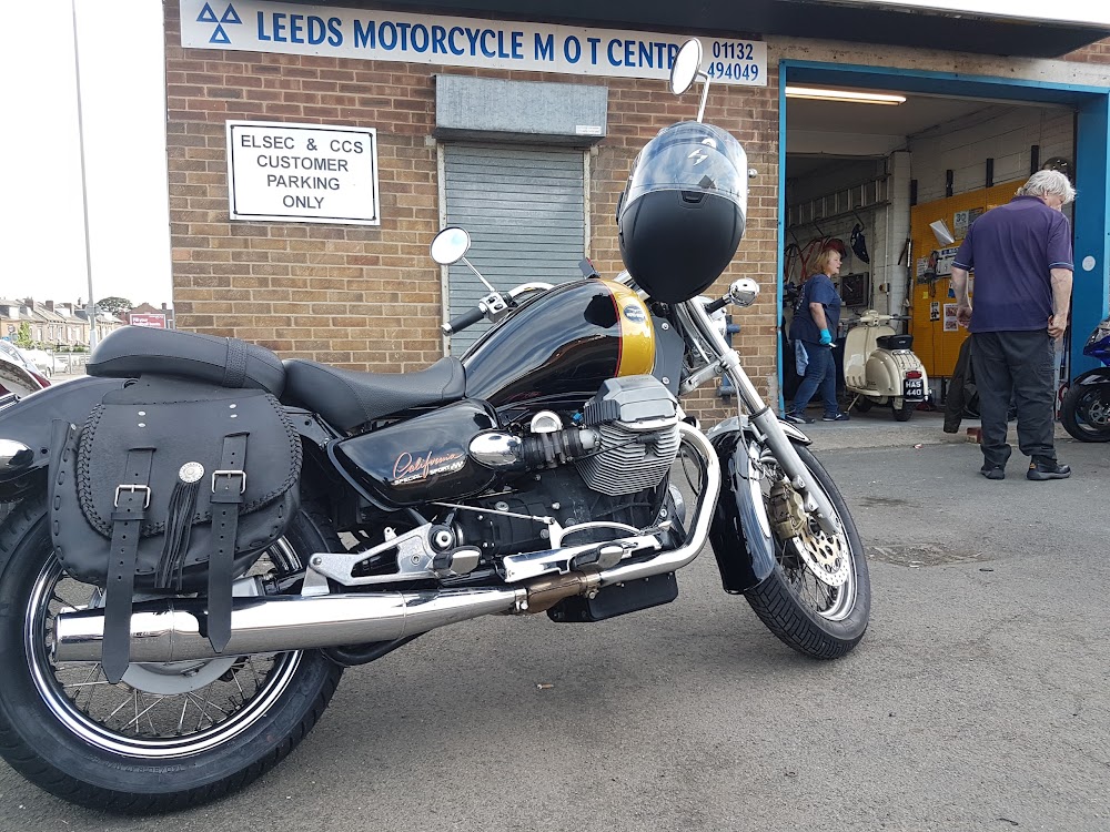 Leeds Motorcycle MOT Centre workshop