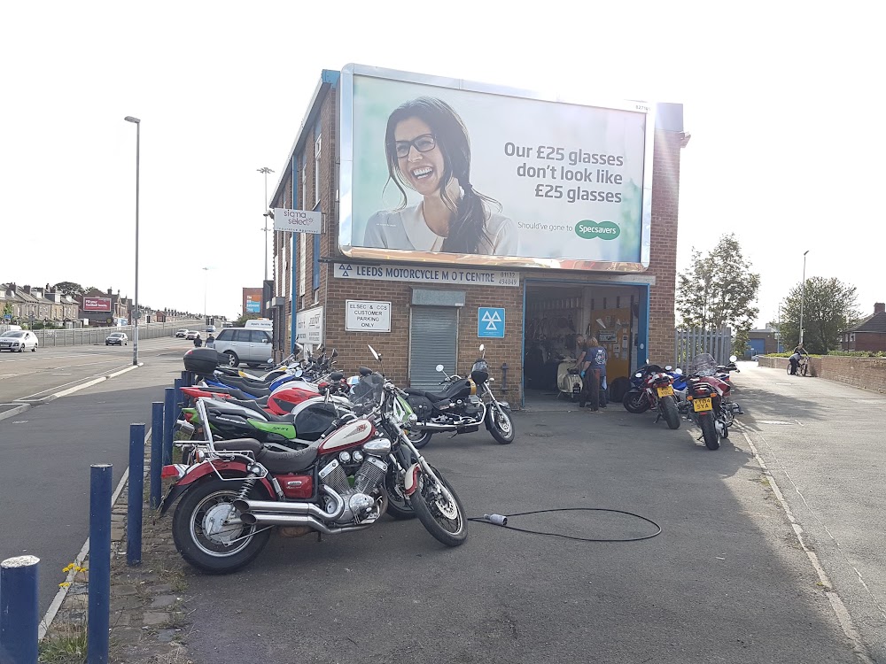 Leeds Motorcycle MOT Centre workshop